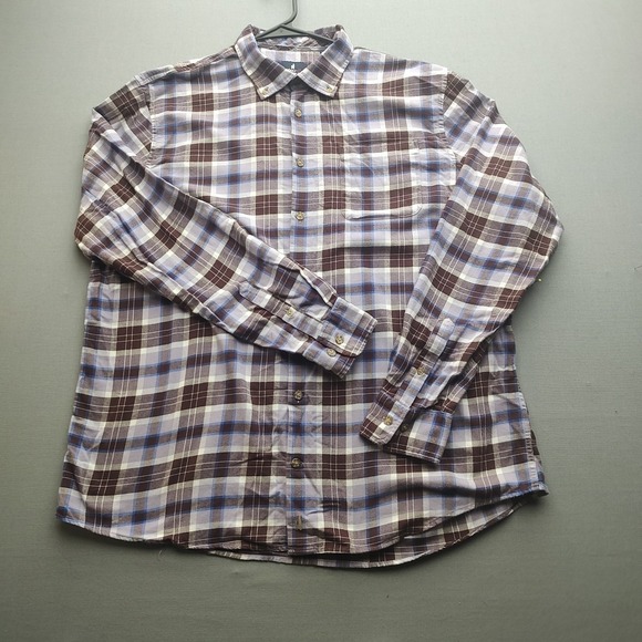 johnnie-O Other - Johnny O Mens Multi-colored Plaid‎ Button Up shirt Long Sleeve Extra Large